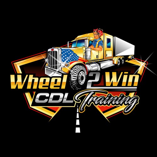 Design a Catchy Logo for CDL Truck Driving School Diseño de Just creative design¤●¤●