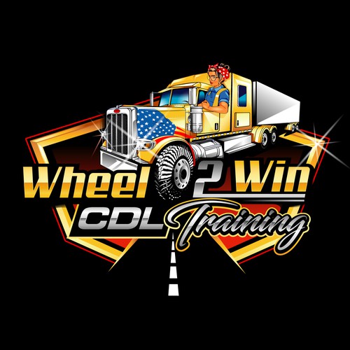 Design a Catchy Logo for CDL Truck Driving School Design réalisé par Just creative design¤●¤●