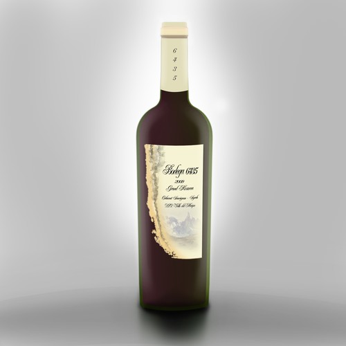 Chilean Wine Bottle - New Company - Design Our Label! デザイン by Tom Underwood