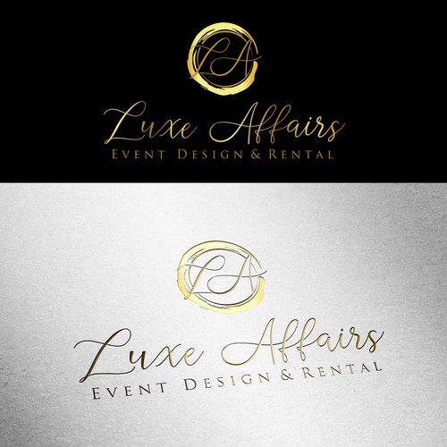 Luxury logo for event planning & decor rental | Logo & business card ...