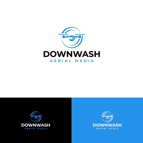 Design a clean, professional logo for a drone photography business Design by opiq98