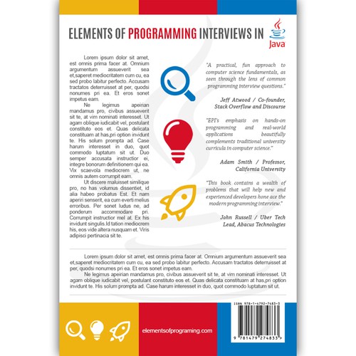 Best Selling Book in Computer Science Needs a New Cover Design by Zeljka Vukojevic