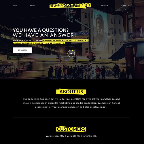 Web page design contest entry by “ ST “