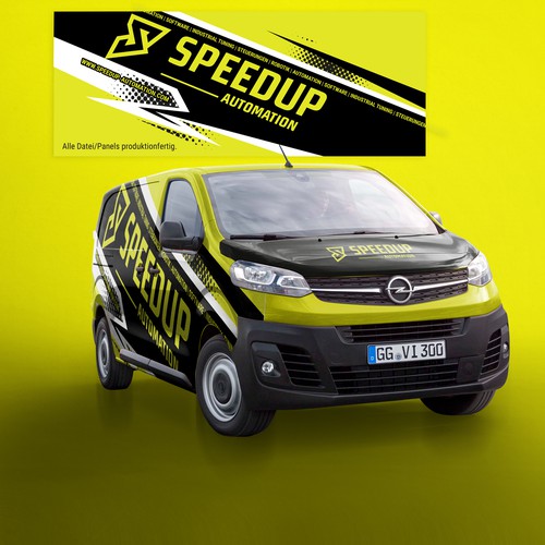 Car, truck or van wrap contest entry by corpNL