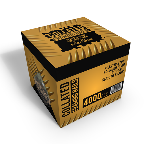 Dare to Impress: Design a Modern and Sleek Nail Box Packaging Design by StudioUno