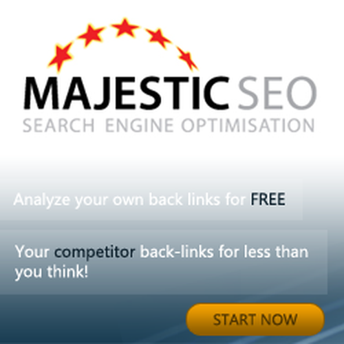 Banner Ad Campaign for Majestic SEO デザイン by vanmall
