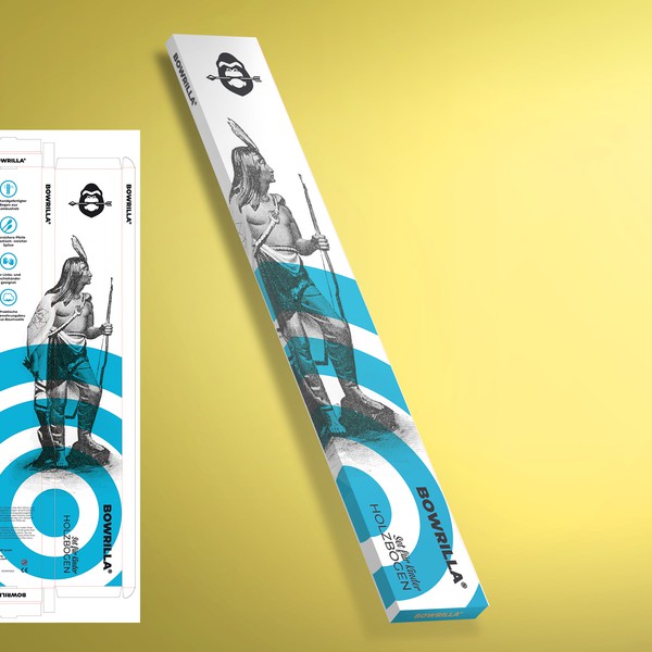 Design by Vitalio7in titled "Bow and arrow box design proposal"