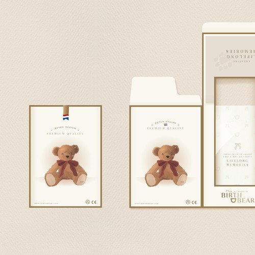 Birth Bear packaging (www.birthbear.com) Design by Luz Viera Studio