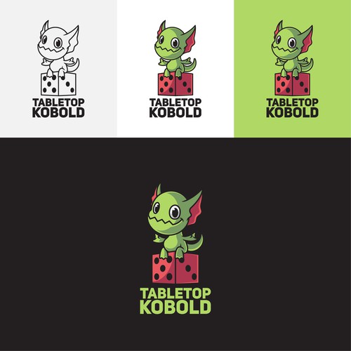 Bring Tabletop Kobold to Life with a Fun, Memorable Logo and Branding Design by BahongGas™