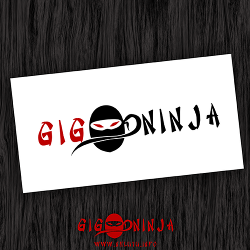 GigNinja! Logo-Mascot Needed - Draw Us a Ninja Ontwerp door pixaroma