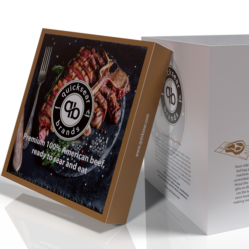 Designs | Sous Vide Natural Meat Box | Product packaging contest