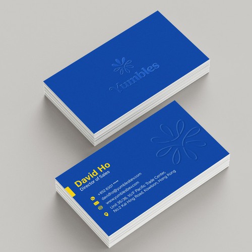 Create a Business Card for Yumbles! A Young Dynamic Fermented Foods Company Based in Hong Design by nomad sketch