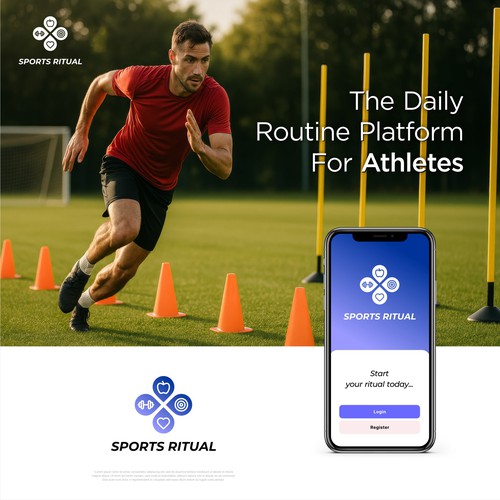 Design a modern, cool looking logo for a sports app Design by Stark Graphic