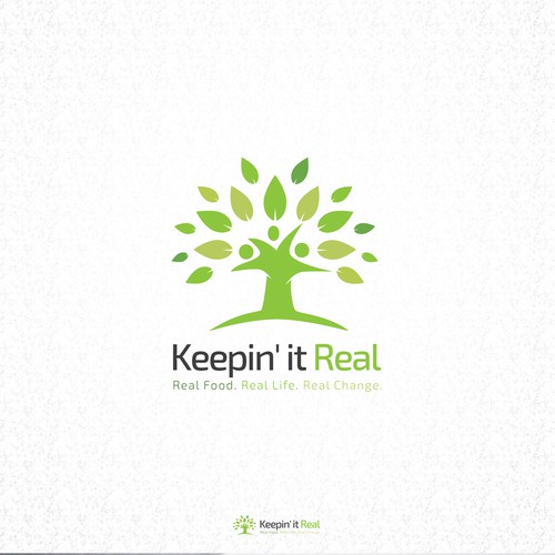 Create a cool original logo design with an impactful icon for a Real
Food blog. Design by Saverio Wongher ™