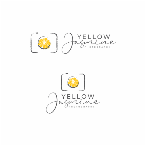 Yellow Jasmine Photography Logo Design Design by The Pixel Imagin