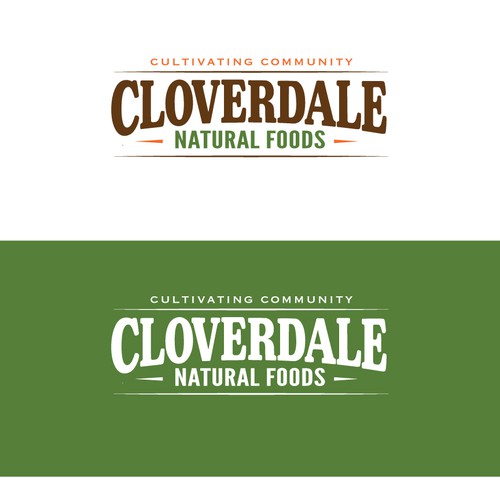Natural grocery store Logo Design by MonicaDesigns