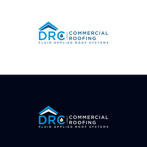 Commercial Roof Company Logo Design by zp16