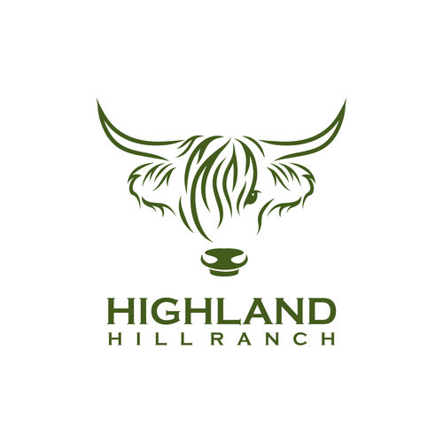 Diseño de Logo and Social Design for Highland Hill Ranch. de optimizm