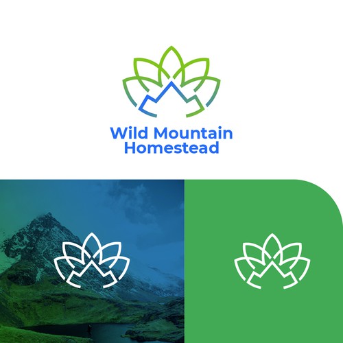 コンペ「Artistic modern logo needed for a mountain-top flower farm.」のデザイン by fahrul azizさん 