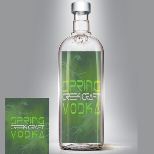 New Craft Vodka Design by Teodora Maric