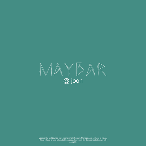 Logo for Upscale bar and lounge Design by Raden Gatotkaca