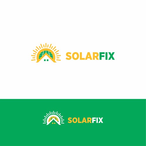 Solar maintenance, repair and servicing company Design by framedesain