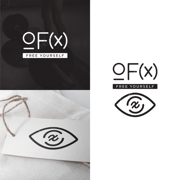 Design by Shayne Hughes titled "Fitness apparel logo design "