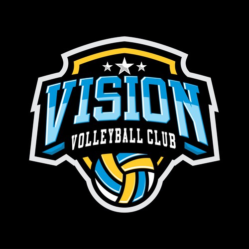 Vision Volleyball Club Design by Barokah Studio