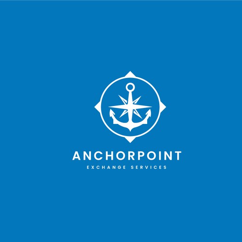 Anchor Point Logo Design by B.MOHAMED AMINE