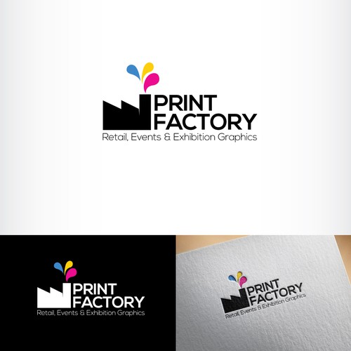Print Factory Logo Find Affordable High Quality Printing Services And