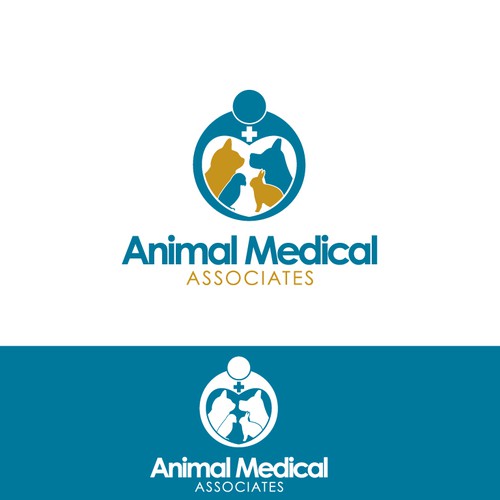 Create the next logo for Animal Medical Associates Diseño de IIICCCOOO