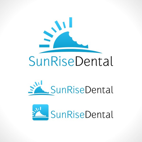 Design by Reddion titled "SunRise Dental New Logo"