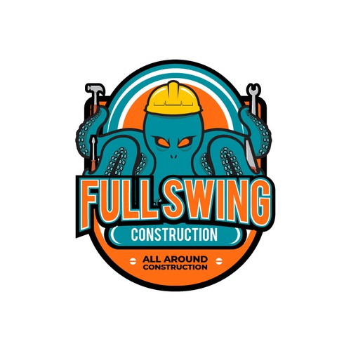 ***An Actual Challenge*** for you Designers | Kick A$$ Construction Company Logo Design by designat1892