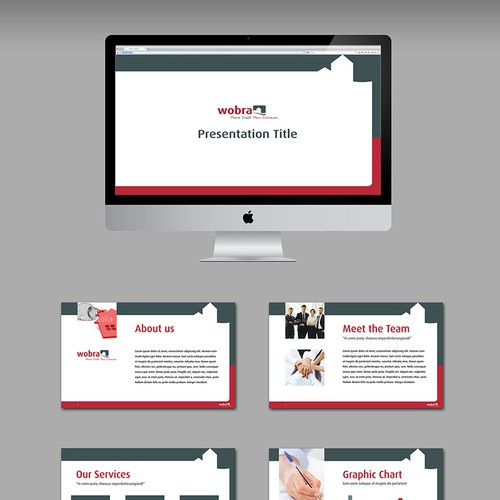 Plantilla de Powerpoint propuesta en el concurso por Livarn