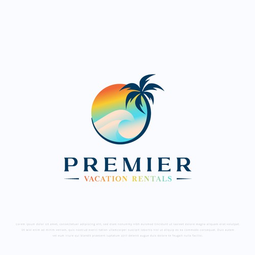 Short Term Vacation Rental Properties Logo Design réalisé par Mithuncreation