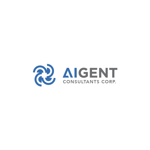 AI Agent Company: Appealing to small to medium sized businesses. Design by atmeka