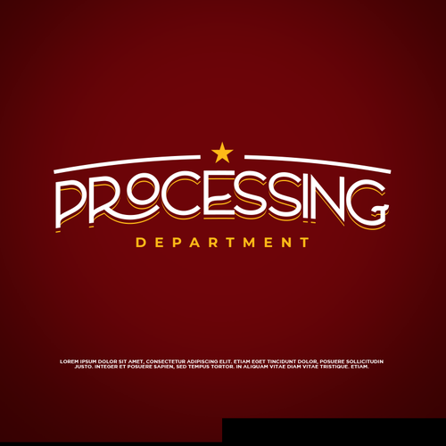 Logo for Processing Department at Frito-Lay, San Antonio TX Réalisé par Heberson