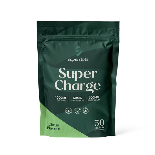 Packaging Design for a clean electrolyte supplement Design by Manthanshah