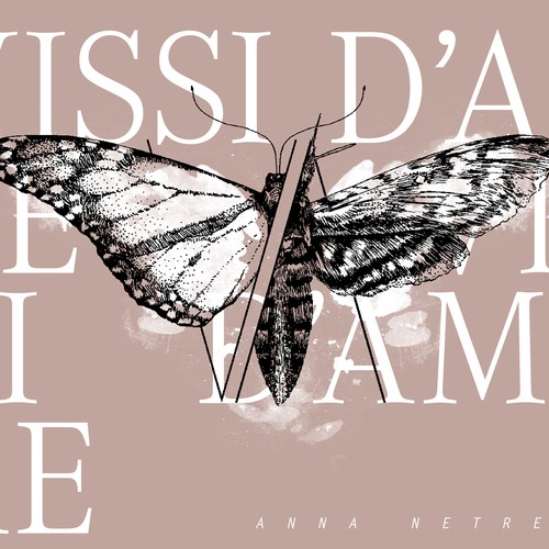 Illustrate a key visual to promote Anna Netrebko’s new album Diseño de 24culture