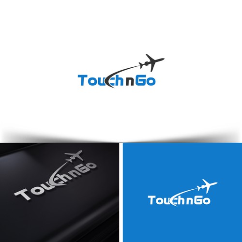 Yacht Name Logo & Lettering - Touch n Go Design by Web Hub Solution