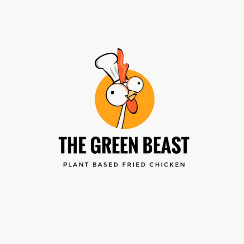 The Green Beast , Vegan chicken restaurant need his logo Réalisé par Radiant1976