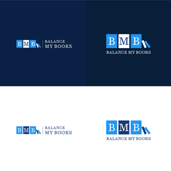 Balance My Books Logo Design