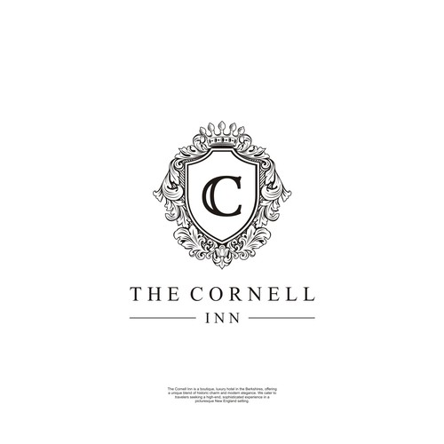 Luxury Boutique Hotel Logo for The Cornell Inn Design by ms.logolady
