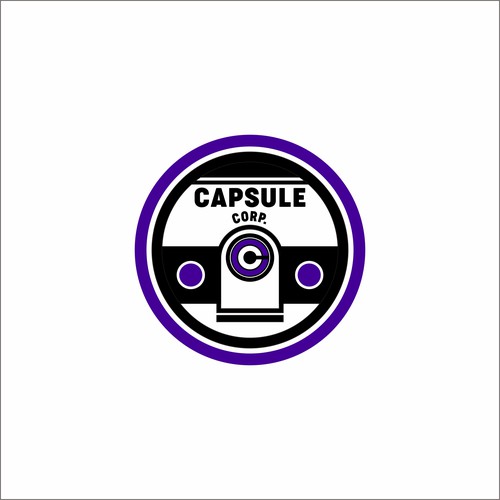 Design di Logo Capsule Corp, univers DBZ di indraDICLVX