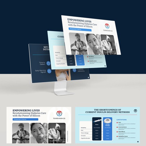 Industry conference multi page presentation Design by vcreatived