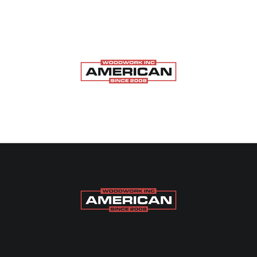 American Woodwork news a new logo Design réalisé par topfiles