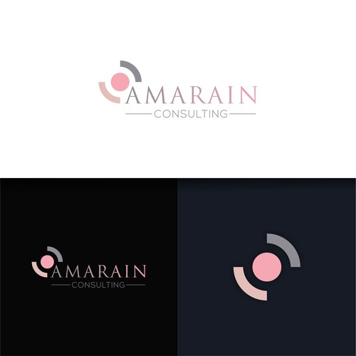 Amarain - a logo to represent different cultures, diversity and openness Design by Djajalangit