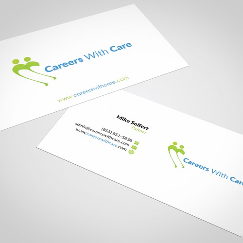 Hire Me business cards Diseño de Nuhan Enterprise IT