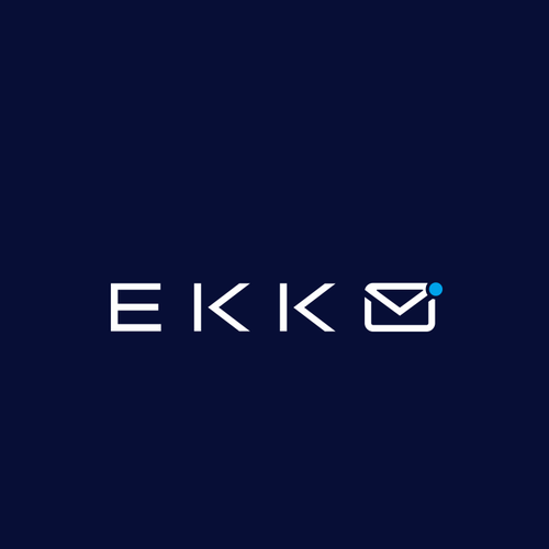 SIMPLE LOGO - ekko Letters then dm after Design by JANTUNGHATI