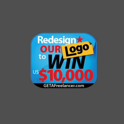 Logo / Graphic to promote US$10,000 Logo Design Competition Design by Luckykid
